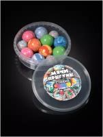 Мячи-прыгуны в банке "Стихия" (12 штук) Резиновый шарик. Резиновый мяч. Прыгун резиновый. Разноцветные шарики. Попрыгунчики. Прыгунки