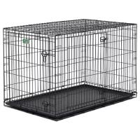 Клетка для собак Midwest iCrate 1524DD 61х46х48 см черный
