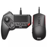 Мышь Hori T.A.C. Grip проводная оптическая игровая + геймпад для PS4 / PS3 / PC
