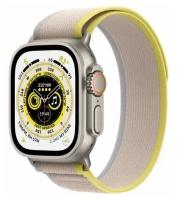 Ремешок для apple watch WiWU Trail Loop Watch Band 42/44/45/49mm желтый с бежевым