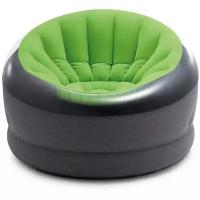Надувное кресло Intex Empire Chair, 112х109 см, зеленый