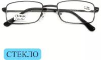 Готовые очки металл с диоптриями (+1.50) Fabia Monti 8927, линза стекло, цвет серый, РЦ62-64
