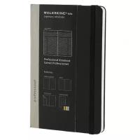 Записная книжка Moleskine Professional, Large (13х21см), черный