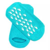 Увлажняющие гелевые носки Spa Gel Socks голубые