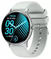 Умные часы Colmi i10 Silver Frame Grey Silicone Strap серые с серым силиконовым ремешком