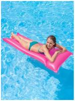 Матрас надувной для плавания INTEX "Неон", розовый, 183х76 см
