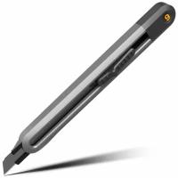Технический нож "Home Series" Deli HT4009 Ширина лезвия 9мм. Эксклюзивный дизайн. Корпус из высококачественного софттач пластика