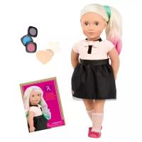 Кукла Our Generation Делюкс Амайя с мелками для волос и аксессуарами, 46 см, 31084