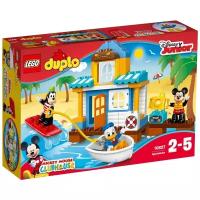 Конструктор LEGO Duplo 10827 Пляжный домик Микки и его друзей