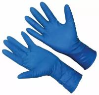 Перчатки нитриловые синие, размер M, 100 шт
