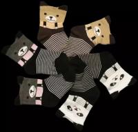 Комплект детских носков (3шт) ALEX BABY мишки 6-12 месяцев