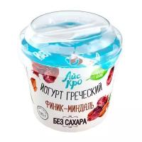 ICECRO йогурт греческий финик миндаль без сахара 3.4%, 125 г
