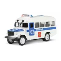 Автобус ТЕХНОПАРК КАвЗ 3976 Полиция (CT10-069-3) 1:43 12 см