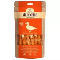 AlpenHof Жевательные палочки с уткой для мелких собак и щенков, 50 г