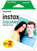 Картридж для моментальной фотографии Fujifilm Instax Square, 20 шт., белый