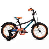 Детский велосипед Aspect Spark (2020), цвет: оранжевый / черный