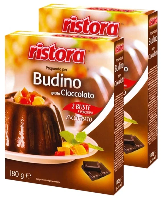 Десерт Ristora "Шоколадный пудинг", 360 гр. (2 уп.*180 гр.)