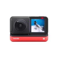 Экшн-камера Insta360 One R, 5760x2880, черный/красный