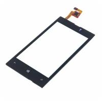 Тачскрин для Nokia Lumia 520/525, OR100, без рамки, черный