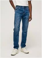 Джинсы зауженные Pepe Jeans, размер 33, рост 34, синий