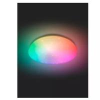 Потолочный светодиодный светильник-люстра с пультом 25W RGB в детскую, гостиную, кухню, до 15 кв.м, ESTARES- без канта