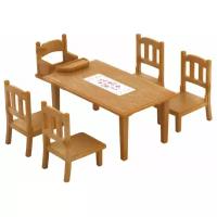 Игровой набор Sylvanian Families Обеденный стол с 5-ю стульями 2933/4506