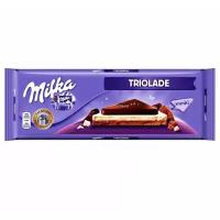 Шоколад Milka "Три шоколада" белый, молочный и темный