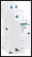Модульный контактор DEKraft МК103-025A-230B-20 25А