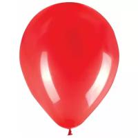 Воздушные шарики красный металлик10 шт. 30 см