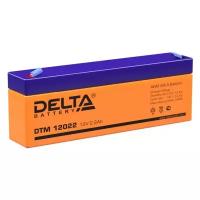 Аккумулятор Delta DTM 12022 12V AGM (2,2 Ач)