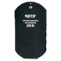 Преобразователь напряжения автомобильный KOTO 12V-502 (12В > 220В, 200 Вт, 2 USB)