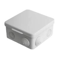 Распределительная коробка TDM ELECTRIC SQ1401-0512 наружный монтаж 80x80 мм серый