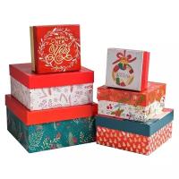 Набор подарочных коробок Дарите счастье Happy New Year, 6 шт