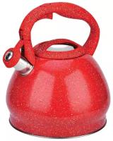 Чайник металлический Rainstahl RS - 7683-30, объем 3,0л. Цвет: красный