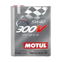 Синтетическое моторное масло Motul 300V Power 5W40, 2 л
