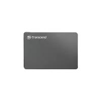 Внешний HDD Transcend StoreJet 25C3 1 ТБ, серый