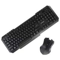 Клавиатура и мышь CROWN CMMK-953W Black USB