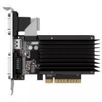 Видеокарта Palit GeForce GT 710 954Mhz PCI-E 2.0 2048Mb 1600Mhz 64 bit DVI HDMI HDCP Silent