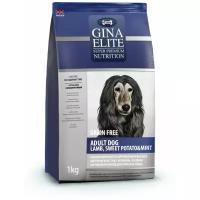 Корм для собак Gina Elite (8 кг) Grain Free Adult Dog Lamb, Sweet Potato & Mint