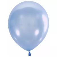 Воздушные шарики голубой 10 шт. 30 см.