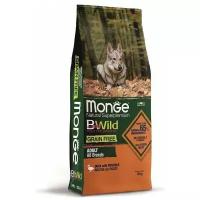 Корм для собак Monge Grain Free – Утка с картофелем. Беззерновой корм для собак