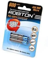 Аккумулятор ROBITON 600MHAAA-2 BL2