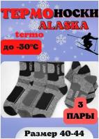 Термоноски мужские ALASKA (махровые) 3 пары (Размер 40-44)