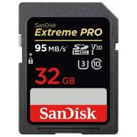 Карта памяти SanDisk Extreme Pro SDHC UHS Class 3 V30 95MB/s