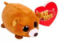 Мягкая игрушка Медвежонок коричневый, 10 см