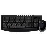 Комплект OKLICK 230 M Wireless Keyboard & Optical Mouse Black USB