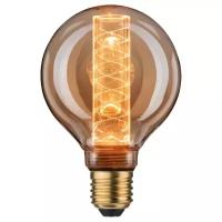 Лампа LED G95 Innenkolb spiral 200lm E27 gold 28602