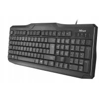 Клавиатура Trust ClassicLine Keyboard Black USB