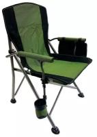 Складное кресло туристическое для рыбалки, пикника, кемпинга. Цвет зелёный 0-628 green