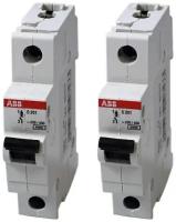 Автоматический выключатель ABB 1P S201 C25 (2шт)